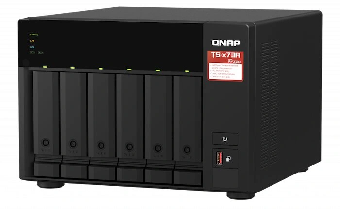 QNAP TS-673A-8G + QSW-1105-5T