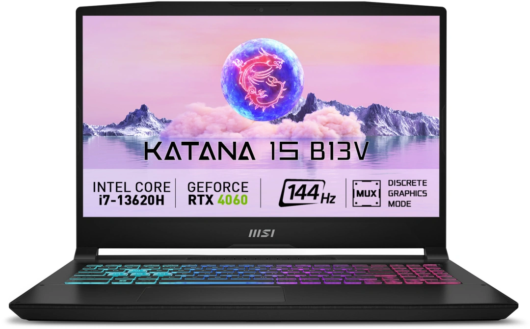 MSI Katana 15 B13VFK-292CZ, černá