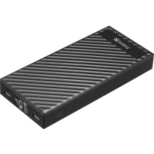 Noname Sandberg Powerbank 2xUSB-C PD100W 30000mAh, černá