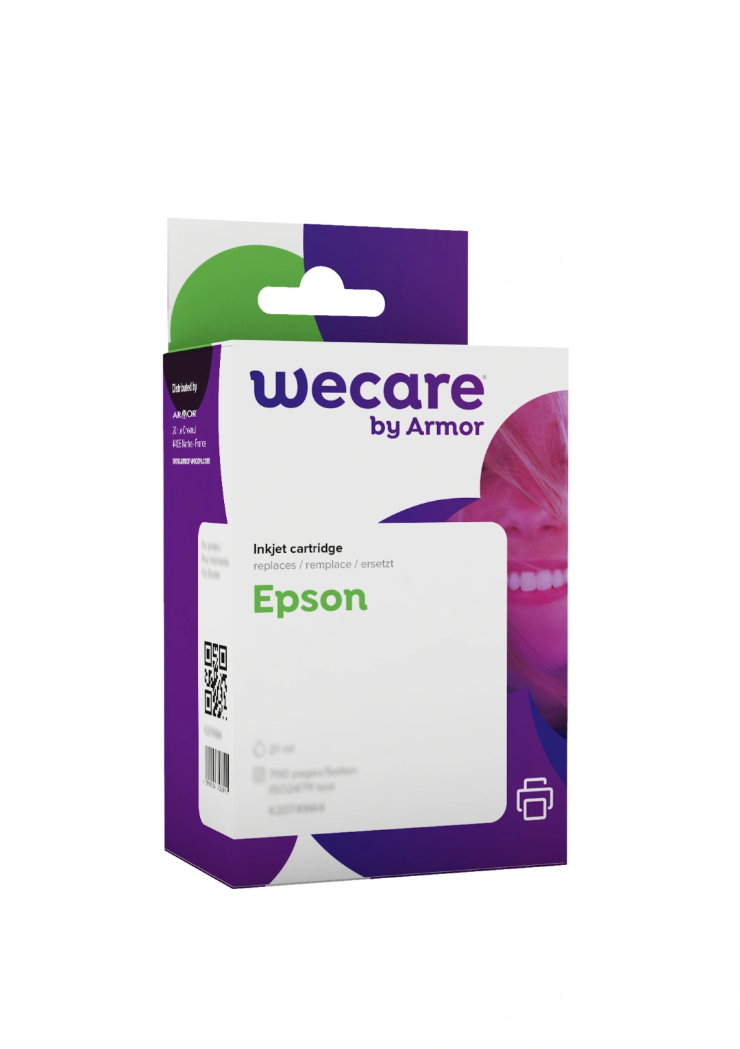 WeCare ARMOR ink sada kompatibilnÃ­ s EPSON C13T26364010,CMYK+PK