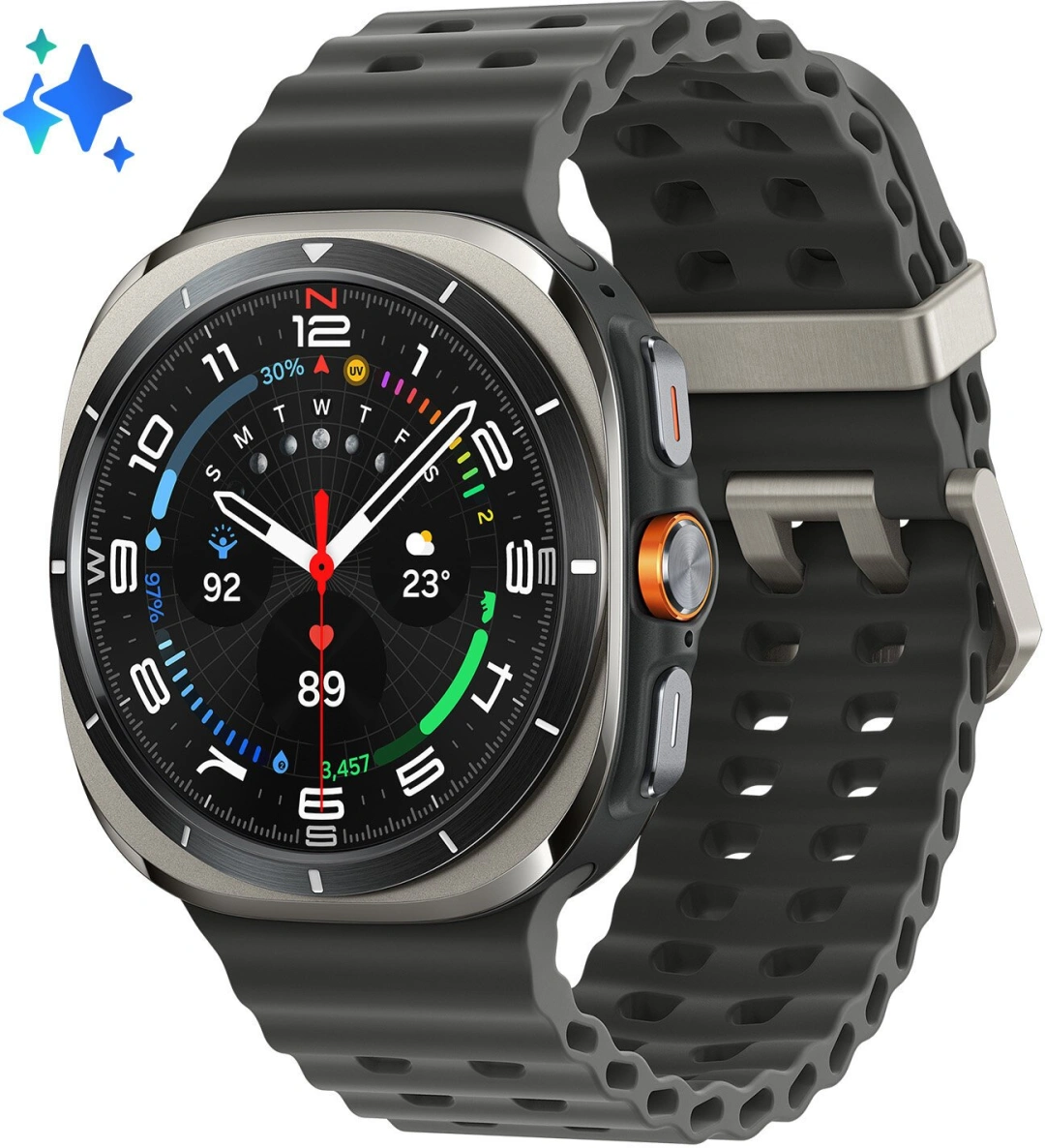 Samsung Galaxy Watch Ultra, Titanium Silver