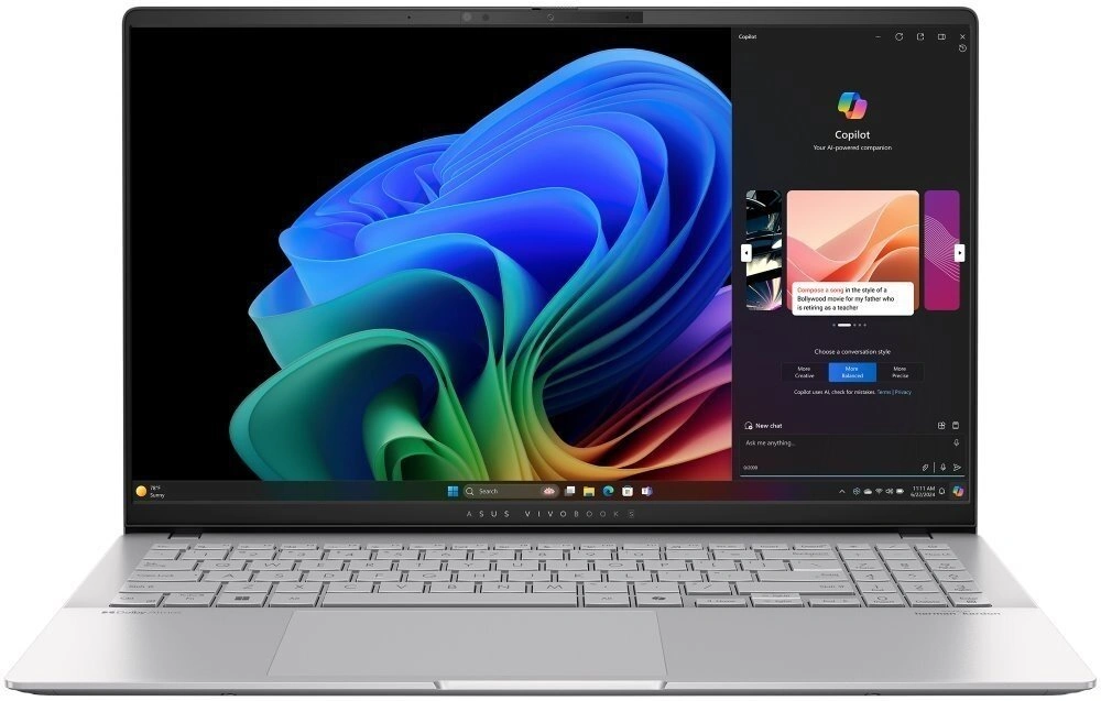 ASUS VivoBook S 15 OLED (S5507), stříbrná