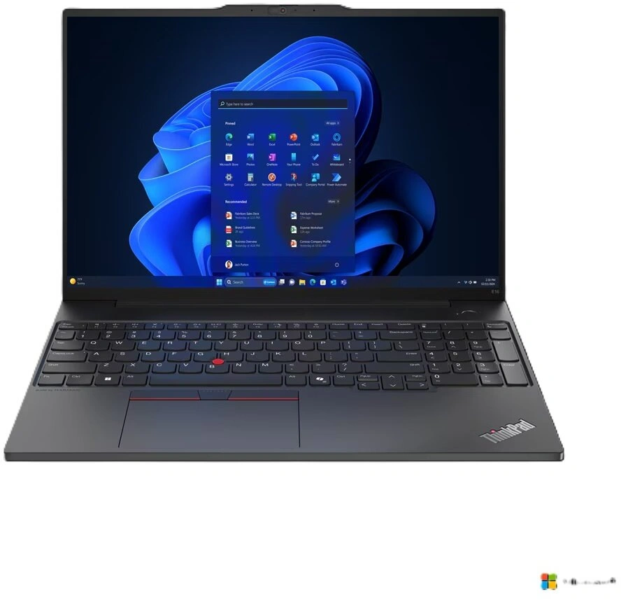 Lenovo ThinkPad E16 Gen 2 (21MA002SCK), černá