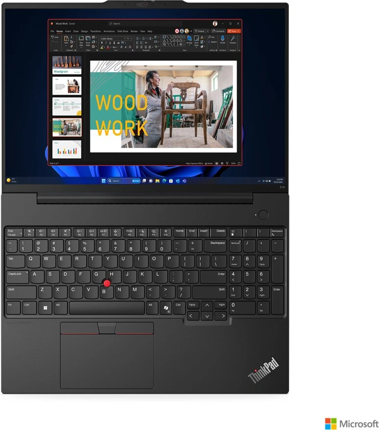 Lenovo ThinkPad E16 Gen 2 (21MA002SCK), černá