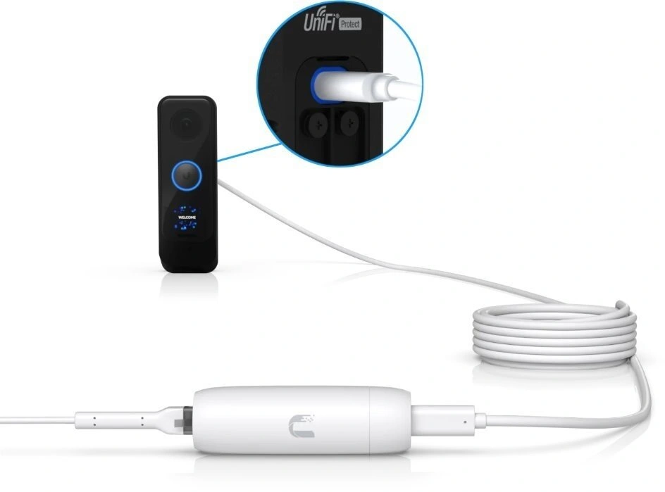 Ubiquiti USB-C PoE kabel, pro G4 Doorbell Pro, 7m