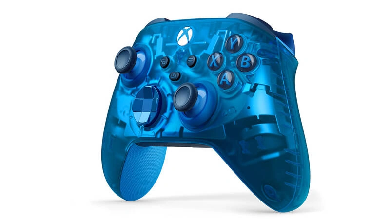 Xbox Series Wireless Controller – Sky Cipher Special Edition (QAU-00151), modrá