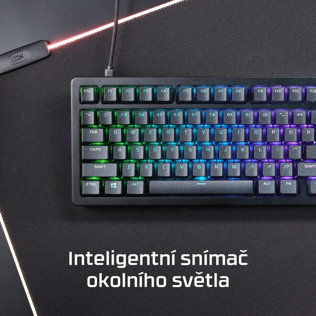 HyperX Alloy Rise 75, černá