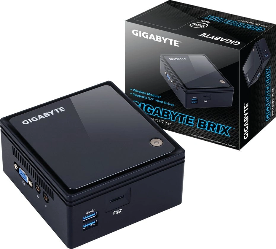 GIGABYTE BRIX BACE-3160, černá