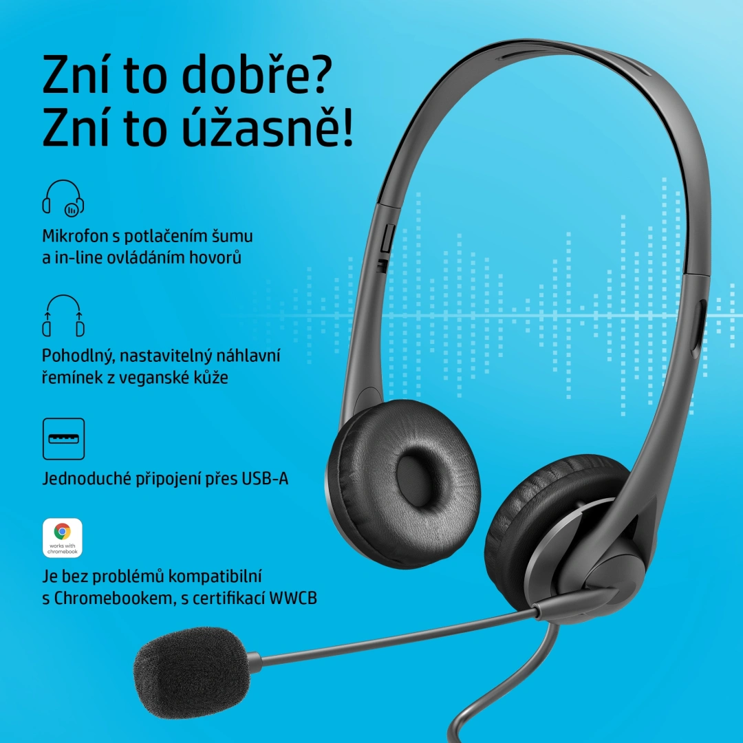 HP Stereo USB Headset G2