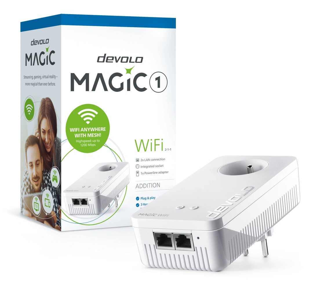 Devolo Magic 1 WiFi, rozšíření 1 ks