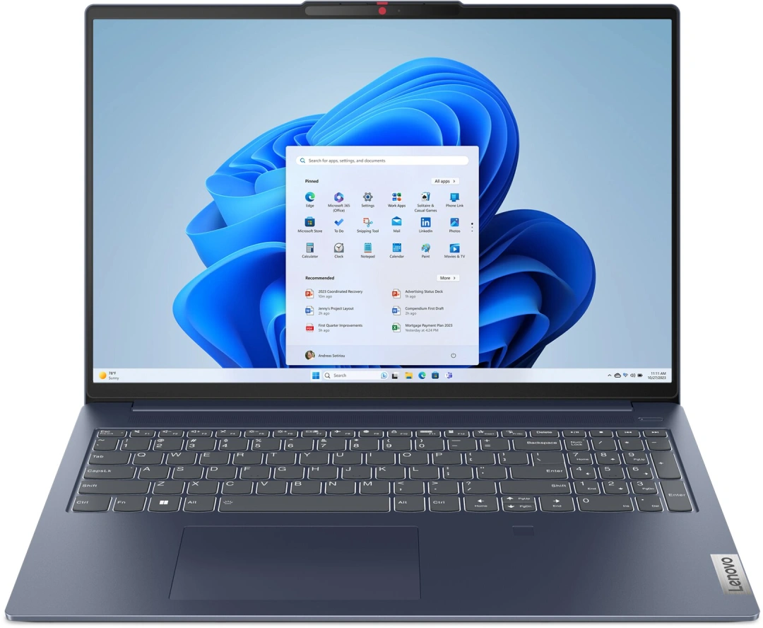 Lenovo IdeaPad Slim 5 16AHP9, modrá