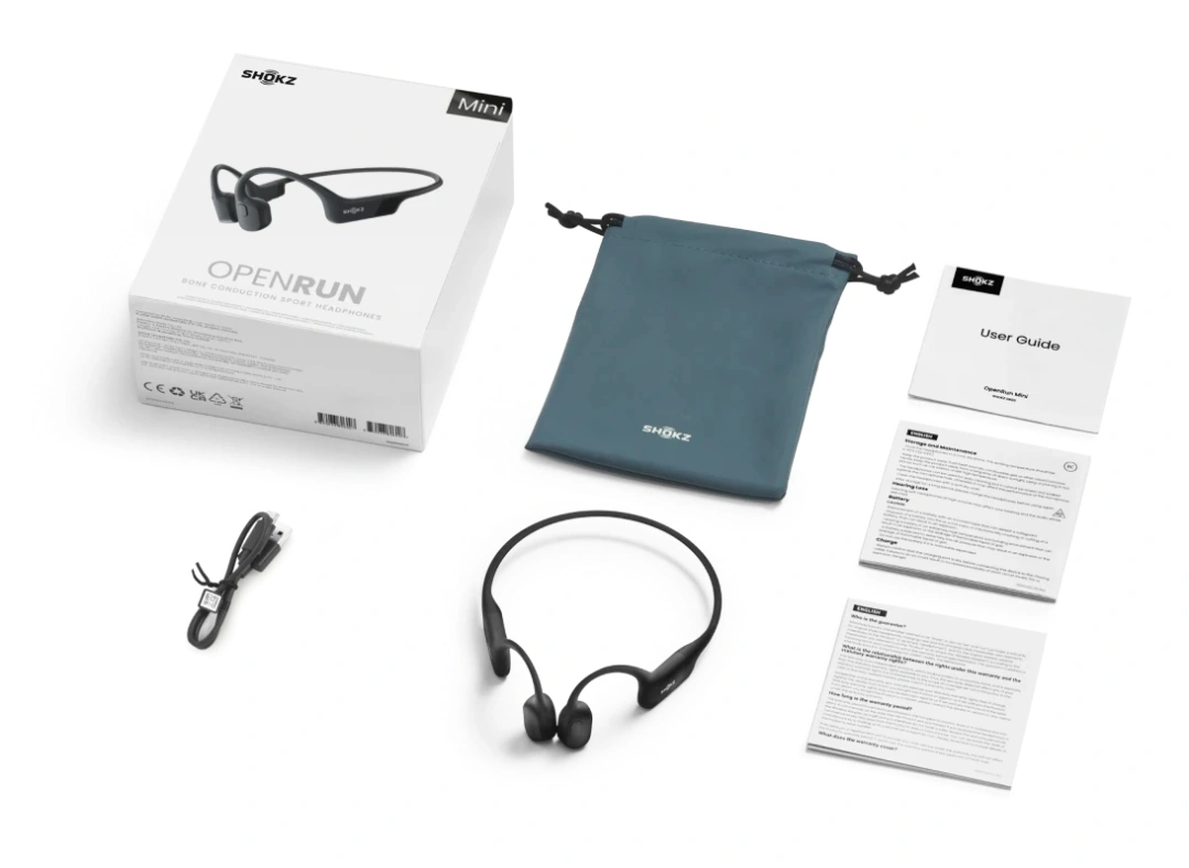 SHOKZ OpenRun Mini, black