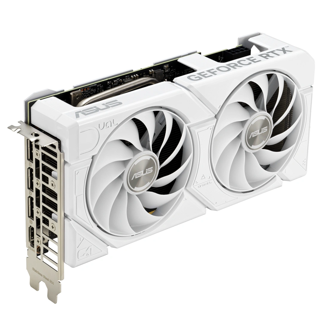 ASUS Dual GeForce RTX 4060 EVO White OC Edition 8GB GDDR6