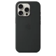 iPhone 16 Pro Silicone Case with MS - Black