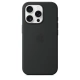 iPhone 16 Pro Silicone Case with MS - Black