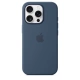 iPhone 16 Pro Silicone Case with MS - Denim