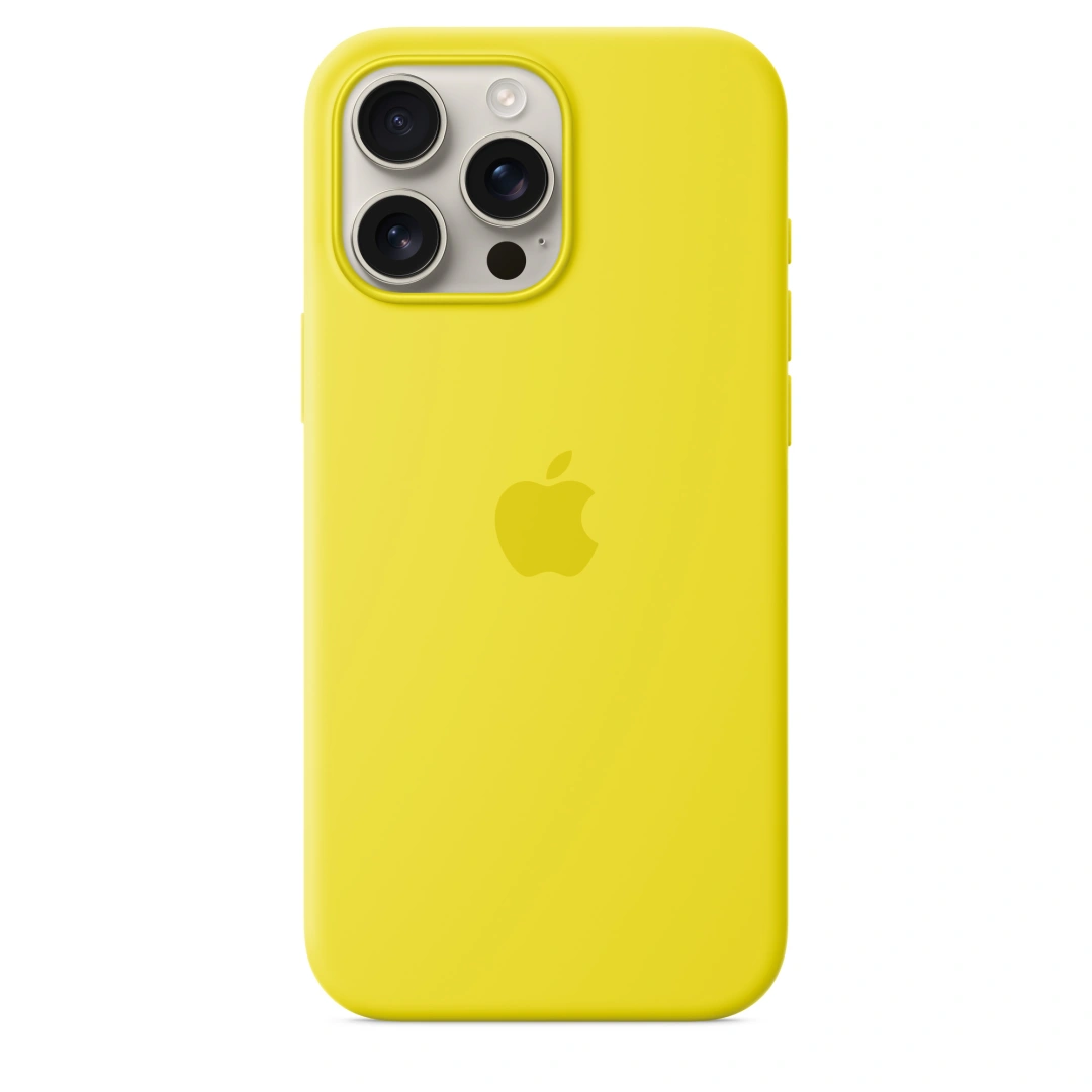 iPhone 16 Pro Max Silicone Case with MS - Star Fru