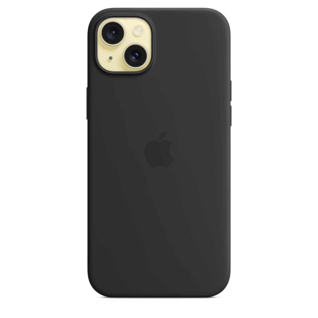 iPhone 15 + Silicone Case with MagSafe - Black