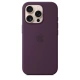 iPhone 16 Pro Silicone Case with MS - Plum