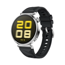 Huawei Watch GT 5 41 mm Active, Black + Black Fluoroelastomer Strap