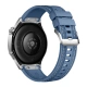 Huawei Watch GT 5 46 mm, Silver + Blue Woven Strap