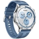 Huawei Watch GT 5 46 mm, Silver + Blue Woven Strap