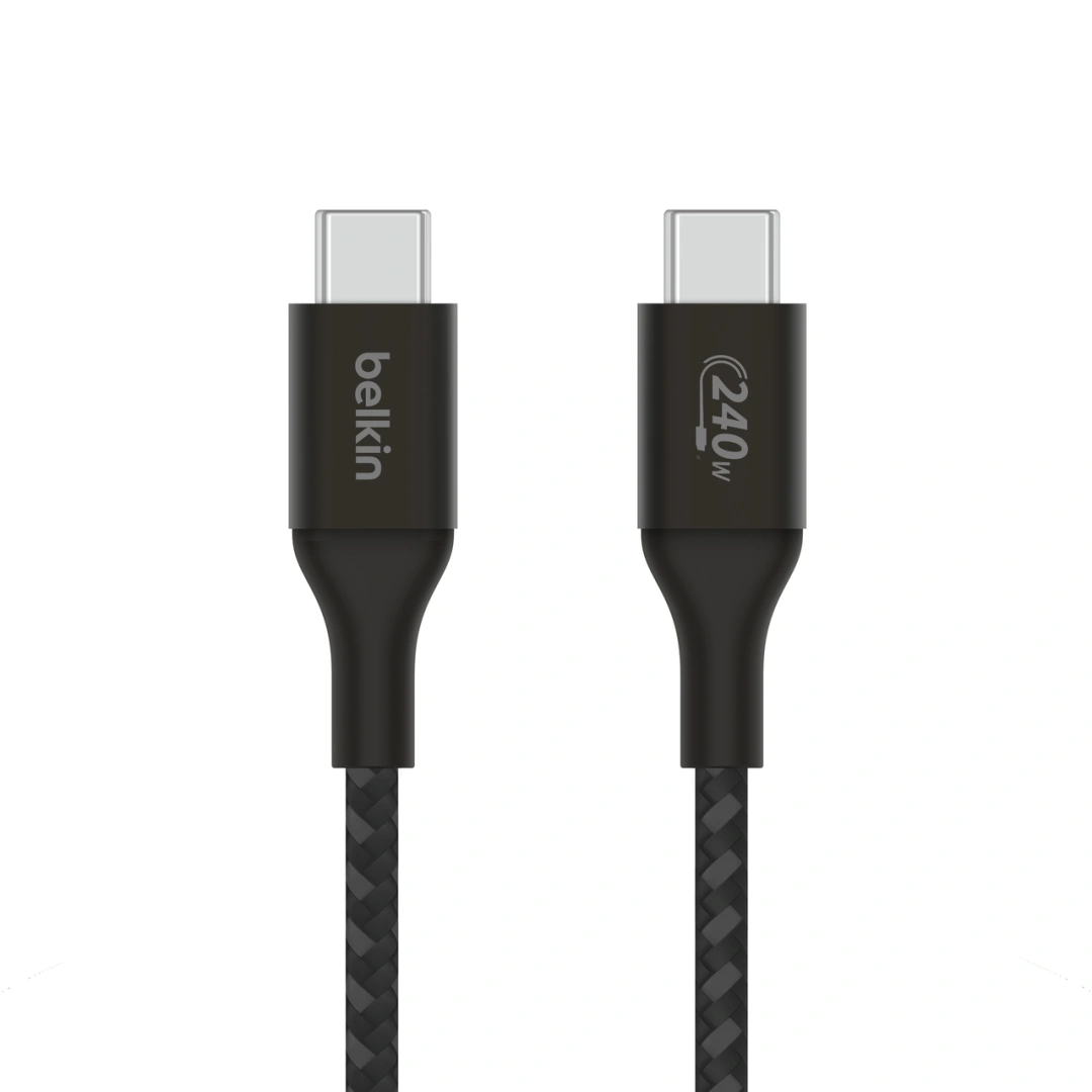 Belkin Boost charge USB-C kabel 240W, 1m, černý