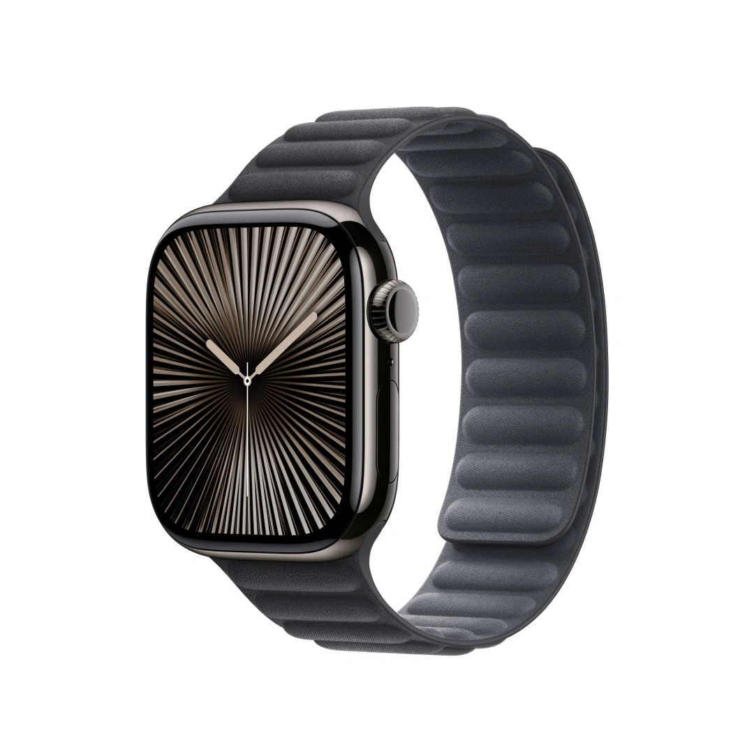 Apple 42mm černý magnetický tah, S/M