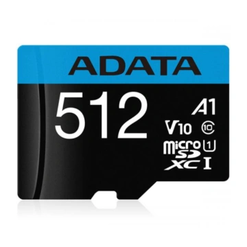 ADATA Premier microSDXC 512 GB UHS-I (100R/25W) + adaptér