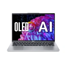 Acer Swift Go 14, stříbrná