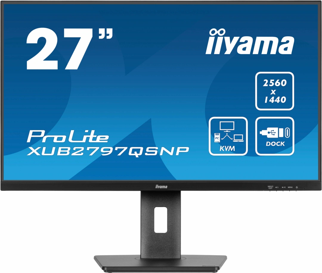 iiyama ProLite/XUB2797QSNP-B1/27"/IPS/QHD/100Hz/1ms/Black/3R