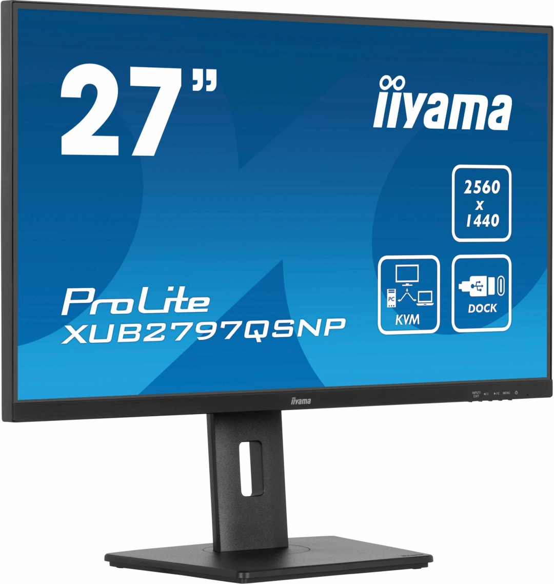 iiyama ProLite/XUB2797QSNP-B1/27"/IPS/QHD/100Hz/1ms/Black/3R