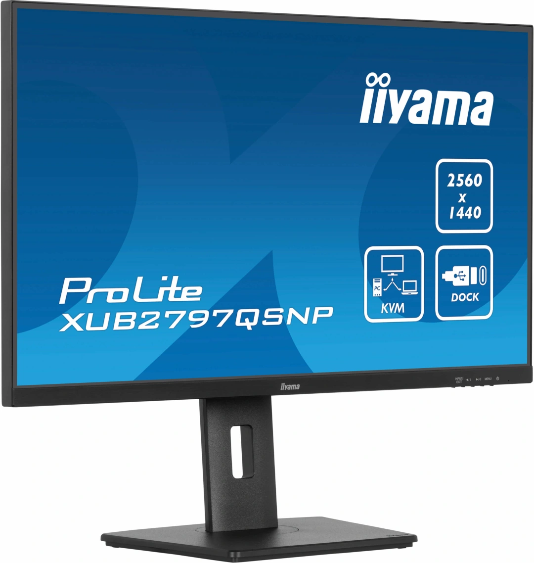 iiyama ProLite/XUB2797QSNP-B1/27"/IPS/QHD/100Hz/1ms/Black/3R