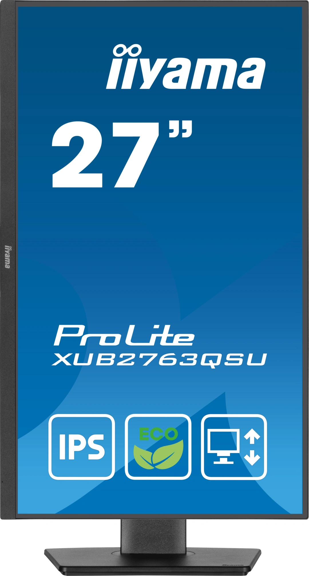 iiyama ProLite/XUB2763QSU-B1/27"/IPS/QHD/100Hz/2ms/Black/3R