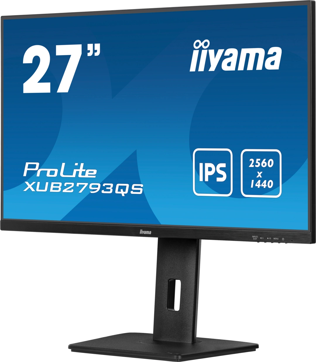 iiyama ProLite/XUB2793QS-B6/27"/IPS/QHD/100Hz/1ms/Black/3R