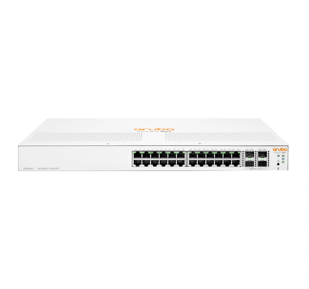 HPE Aruba Instant On 1930 24G Class4 PoE 4SFP/SFP+ 195W