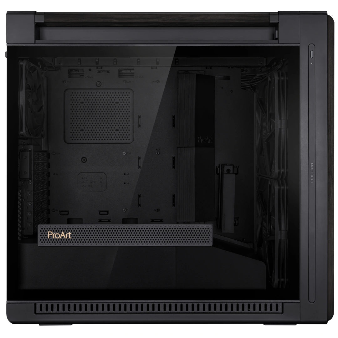 ASUS case PROART PA602 WOOD TG PWM BLACK