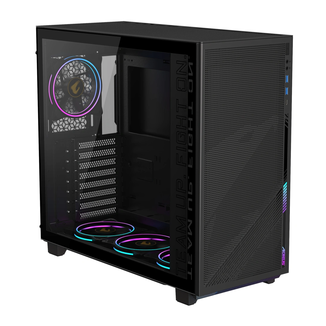 GIGABYTE AORUS C400 GLASS black