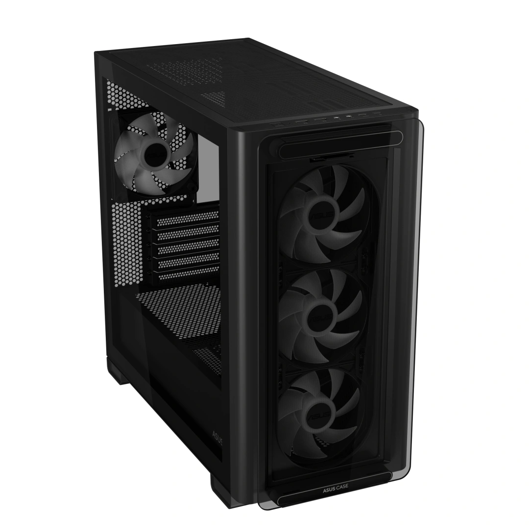 ASUS case A23 PLUS TG ARGB FANS BLK