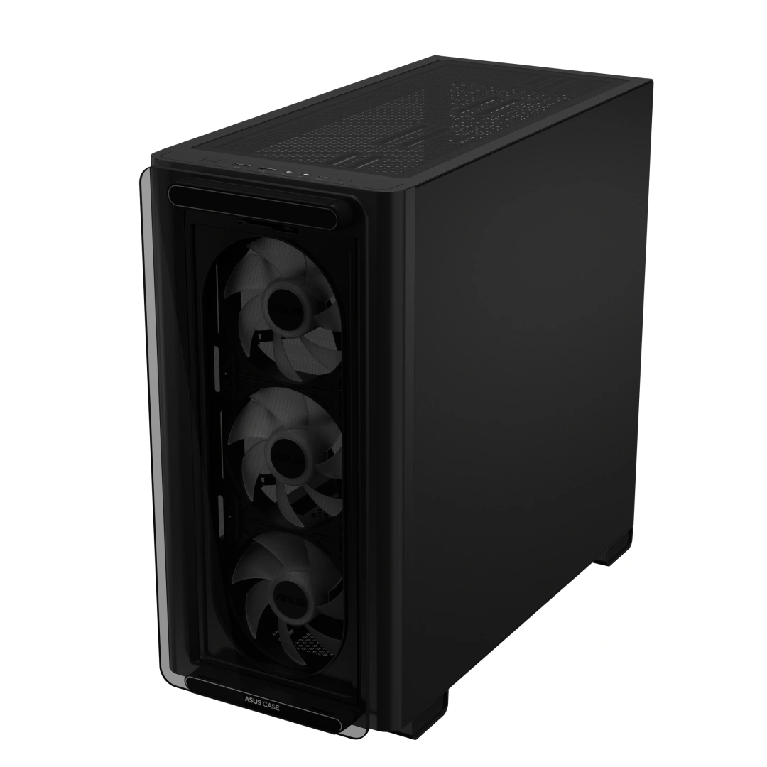 ASUS case A23 PLUS TG ARGB FANS BLK