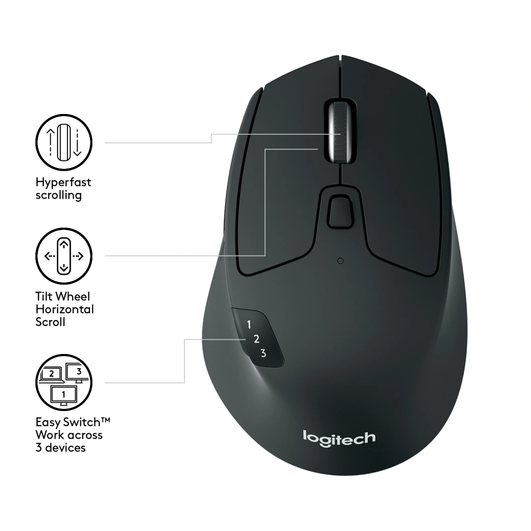 Logitech Marathon Mouse M720 Triathlon