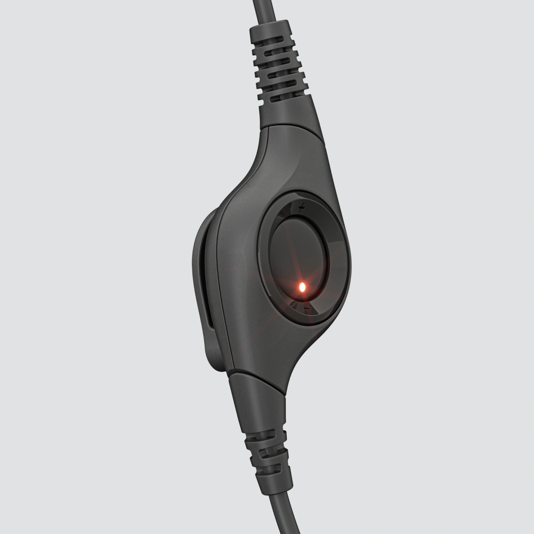 Logitech H390 USB, černá