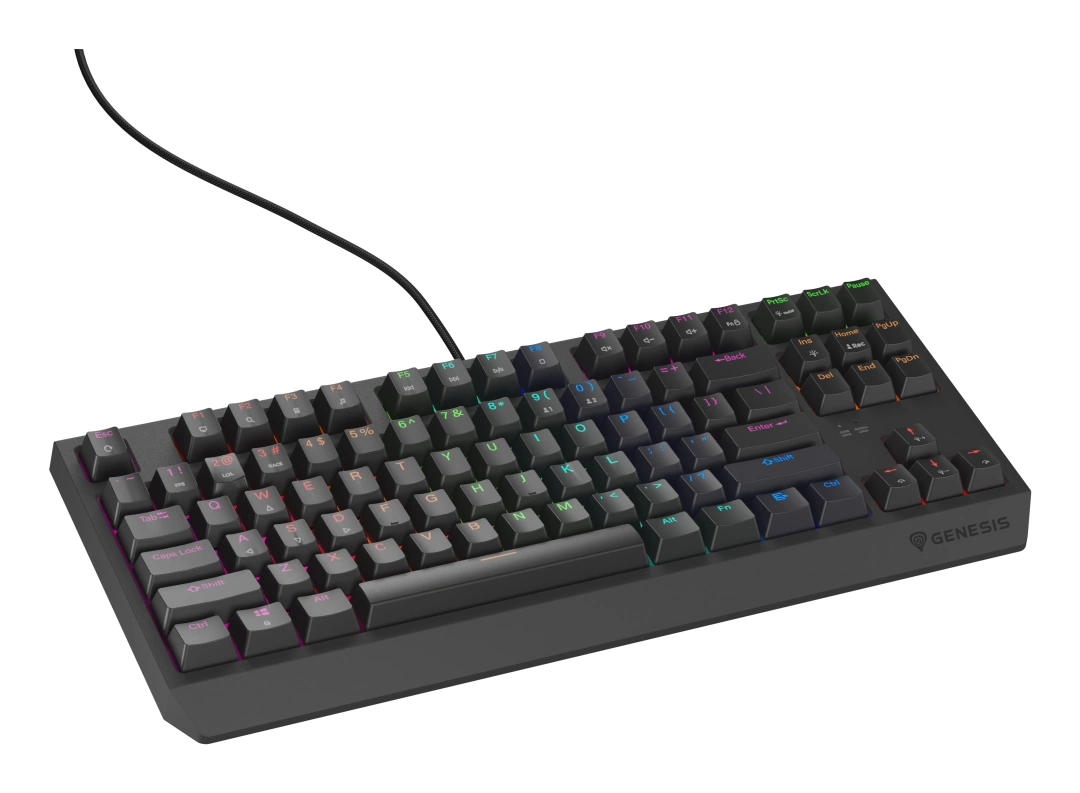 Genesis THOR 230 TKL Lite RGB Outemu Red US (NKG-2076), černá