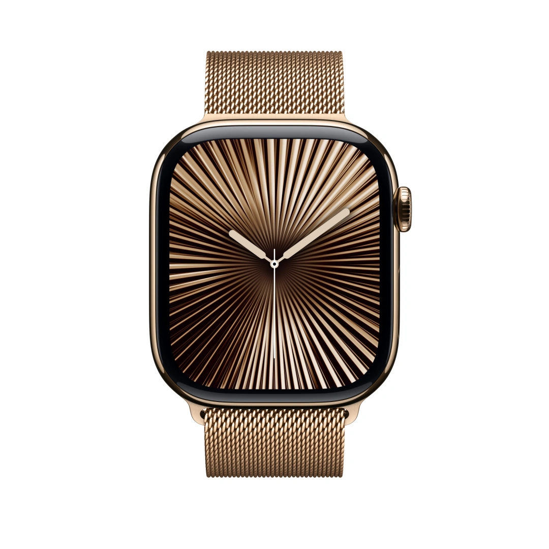 Apple 46mm Gold Milanese Loop - M/L (MXMR3ZM/A)