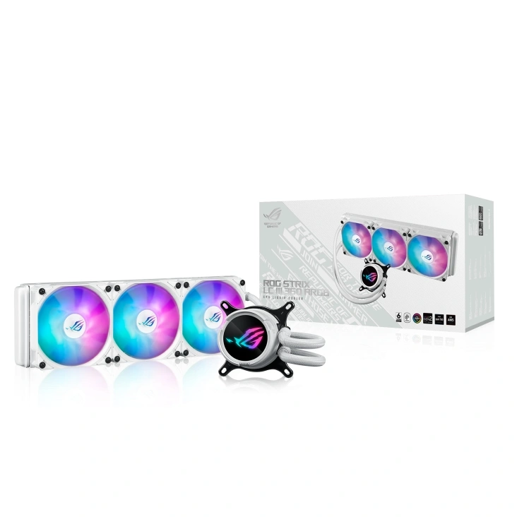 ROG STRIX LC III 360 ARGB LCD WHT