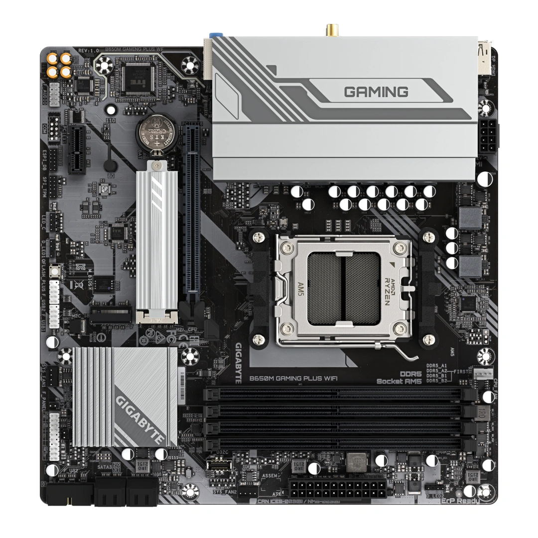 Gigabyte B650M GAMING PLUS WIFI/AM5/mATX