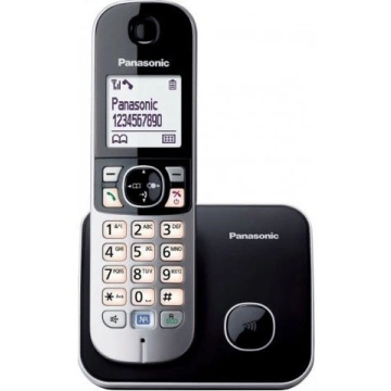 Panasonic DECT KX-TG6811FXM, strieborná