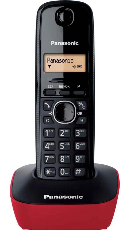 Panasonic DECT KX-TG1611FXR, červená