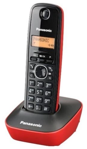 Panasonic DECT KX-TG1611FXR, červená