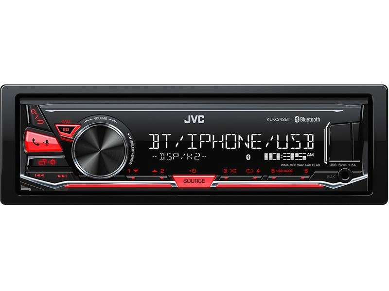 KD-X162 AUTORÁDIO S USB/MP3 JVC